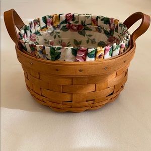 Vintage Longaberger Round Basket